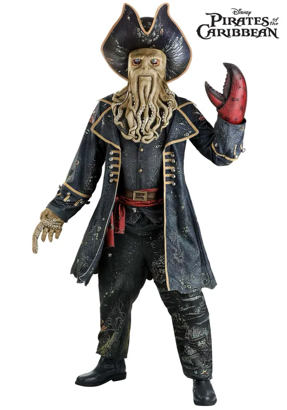 Men's Disney Pirates of the Caribbean Davy Jones Costume