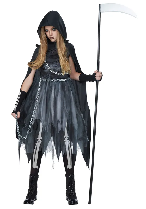 Girl's Reaper Costume
