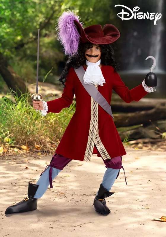 Boy's Deluxe Disney Captain Hook Costume