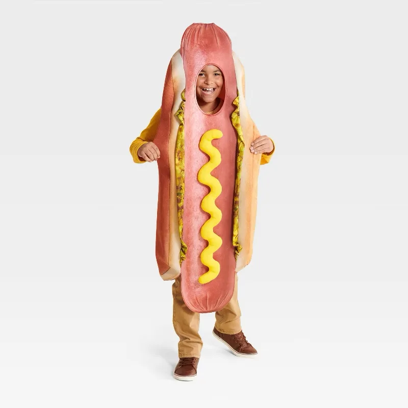 Kids' and Adult Hot Dog Halloween Costume One Size Fits Most